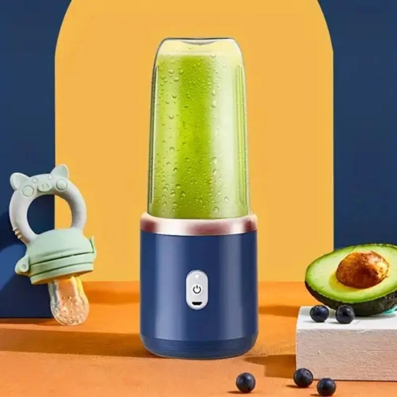 Mini Mixer Portátil Recarregável – Shake & Juice 300ML