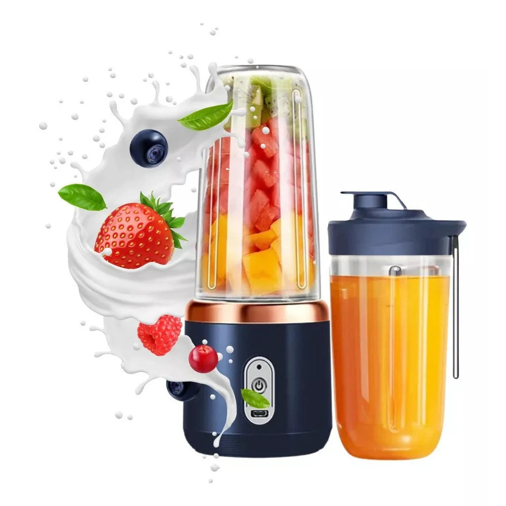 Mini Mixer Portátil Recarregável – Shake & Juice 300ML