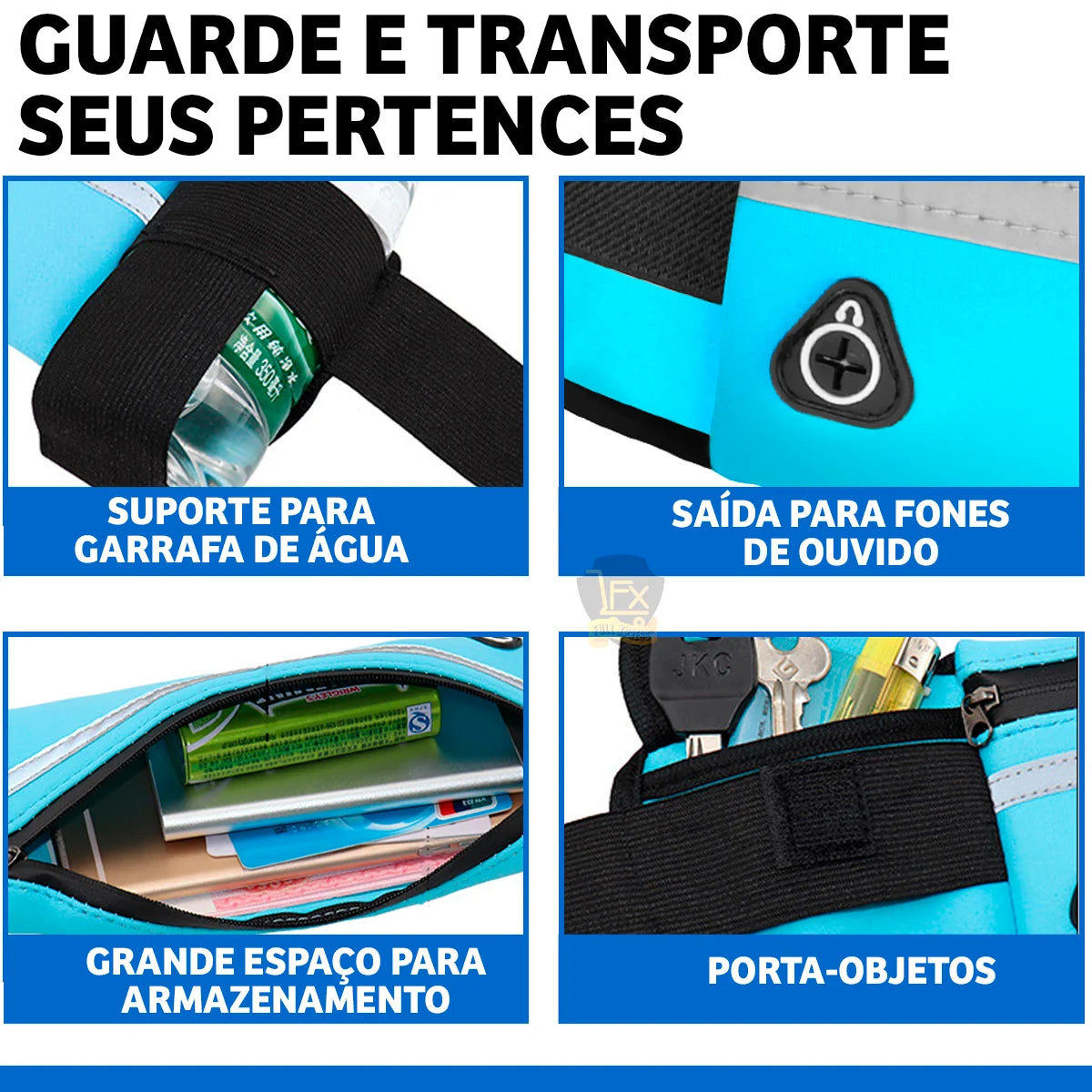 Livresport - Pochete Esportiva Resistente e Funcional