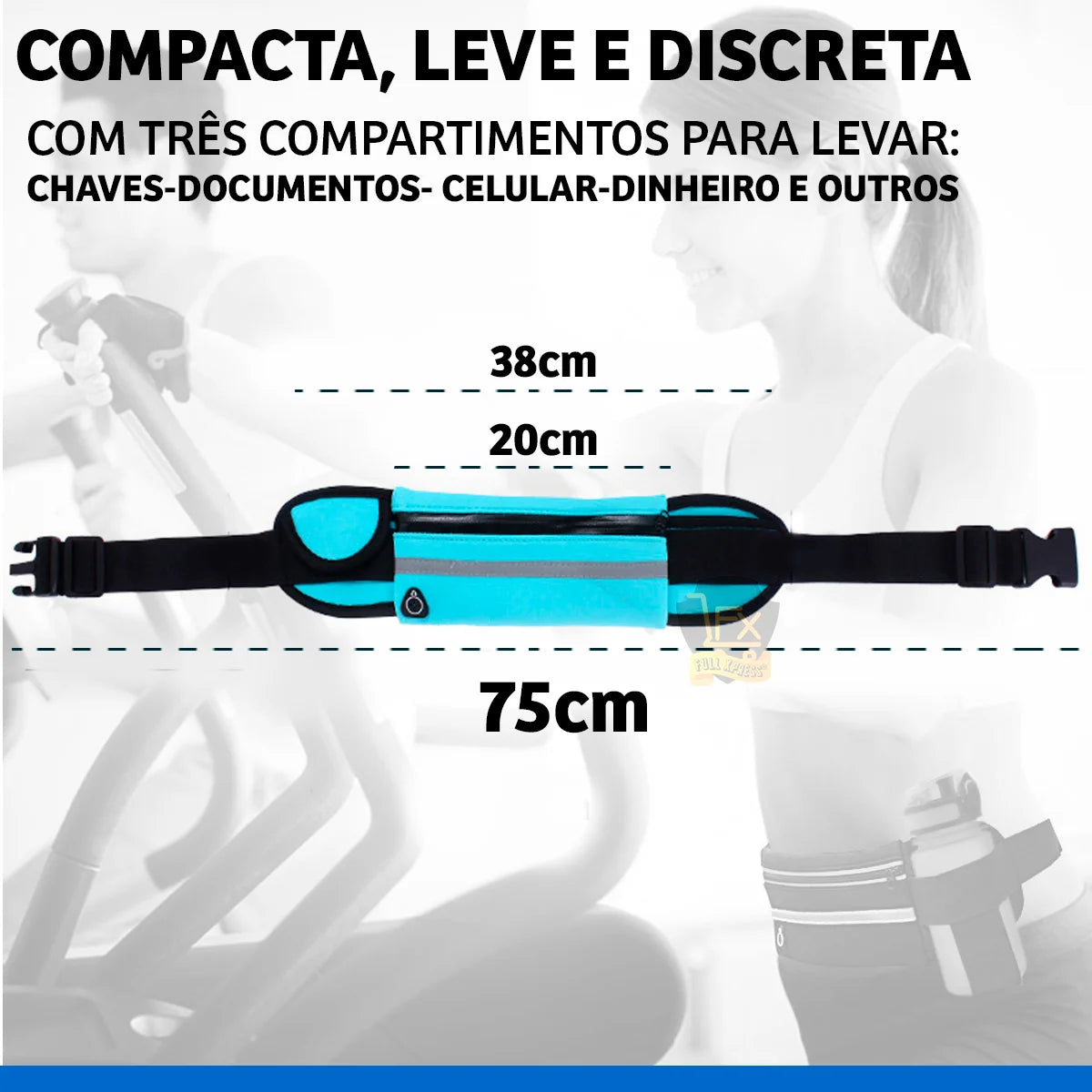 Livresport - Pochete Esportiva Resistente e Funcional