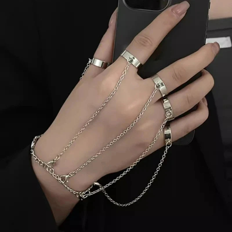 Pulseira Punk Geométrico – Estilo e Atitude em Um Só Acessório