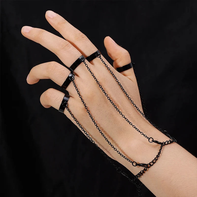 Pulseira Punk Geométrico – Estilo e Atitude em Um Só Acessório