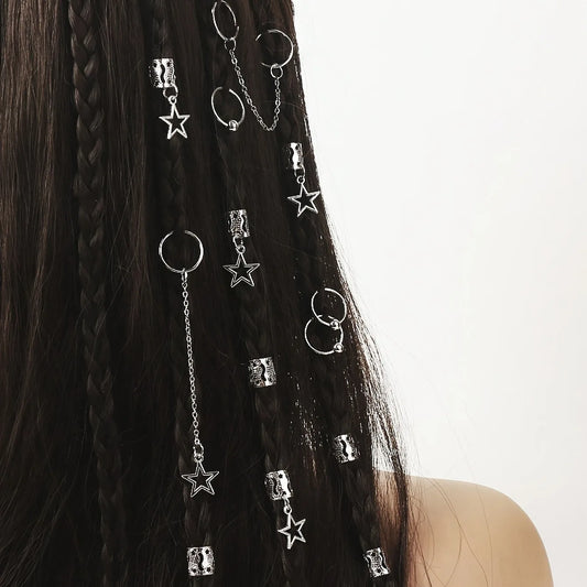 Kit de Jóias para Cabelo -  Elegance Qualidade Superior – 32pcs✨