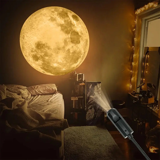 Projetor Atmosférico USB – Ambiente aconchegante e futurista